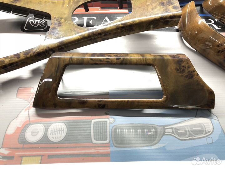 Комплект накладок салона дерево бмв