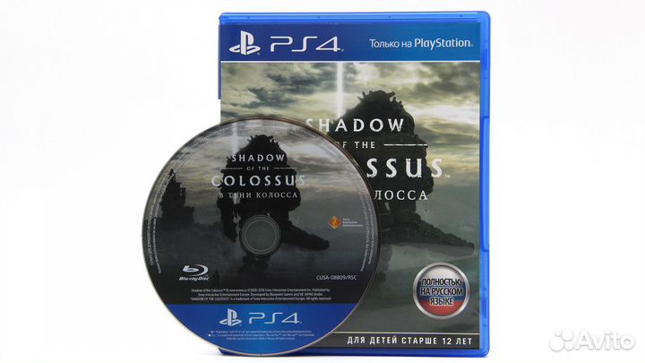 Shadow of the Colossus В тени колосса для PS4