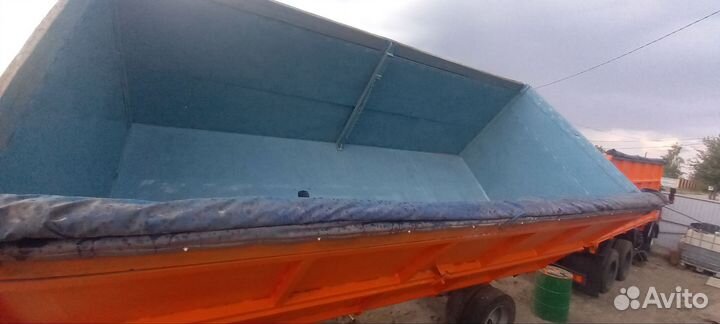 Прицеп самосвальный СЗАП 8527, 1990