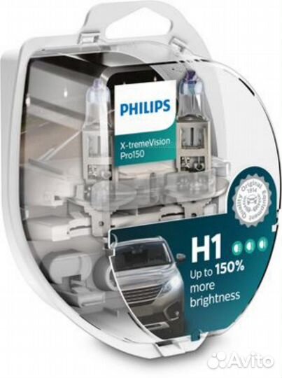 Philips 12258xvps2 Лампа H1 X-treme Vision Pro150