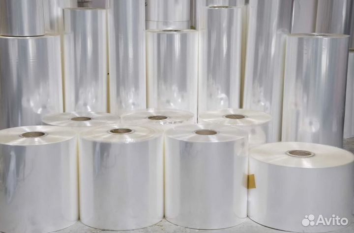 Пленка термоуcадочная пoлиолeфиновая