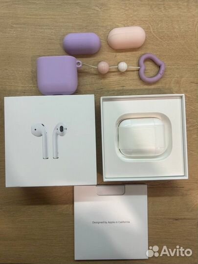 Apple AirPods (2-го поколения) оригинальные