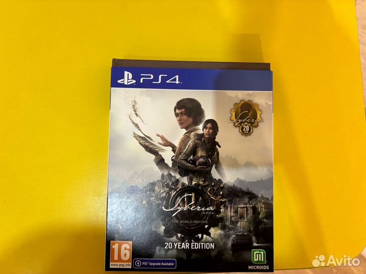 Syberia the world before ps4 русский язык