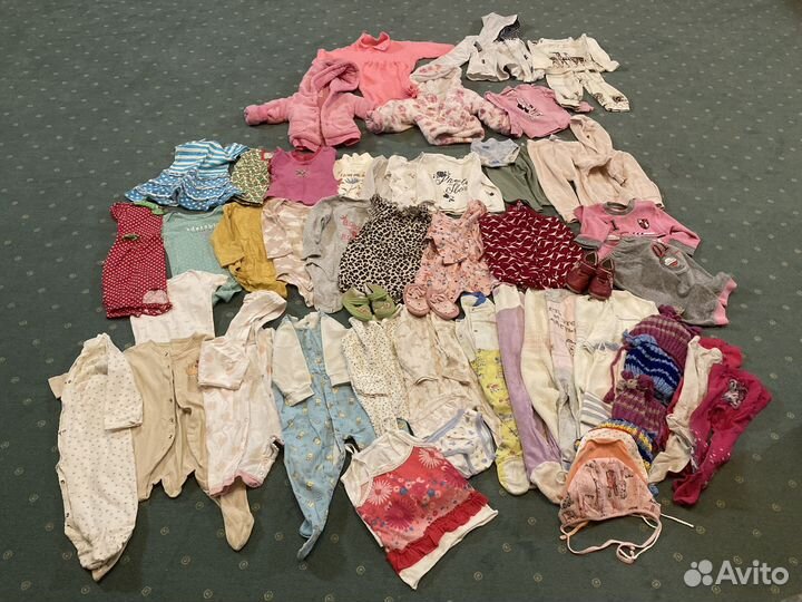 Вещи для девочки 74-86