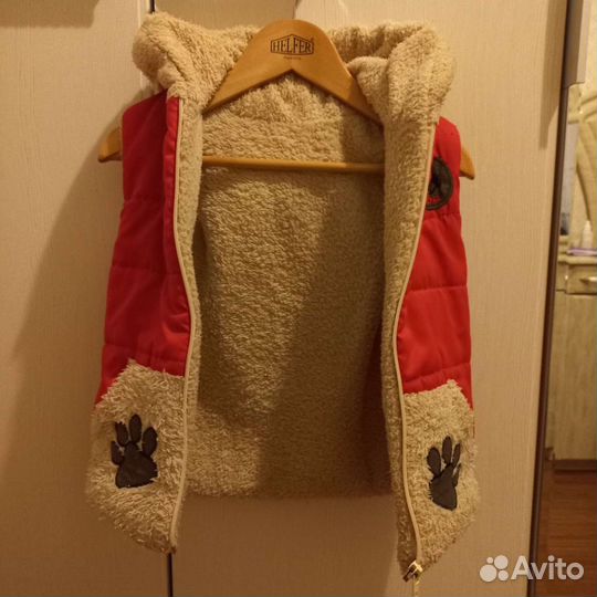 Жилетка для девочки 98см