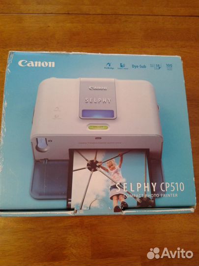 Фотопринтер Canon selphy CP510 (компактный)