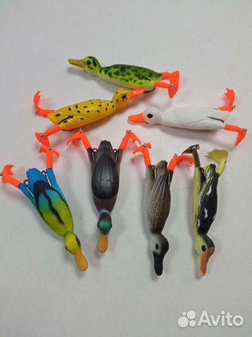 Воблер утка плавающая 3D