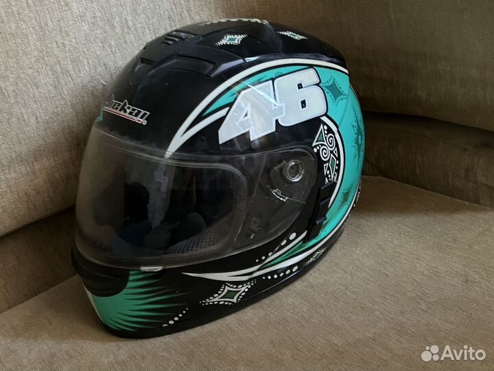 Шлем для мотоцикла взрослый