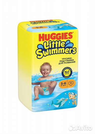 Трусики/подгузники Huggies для плавания