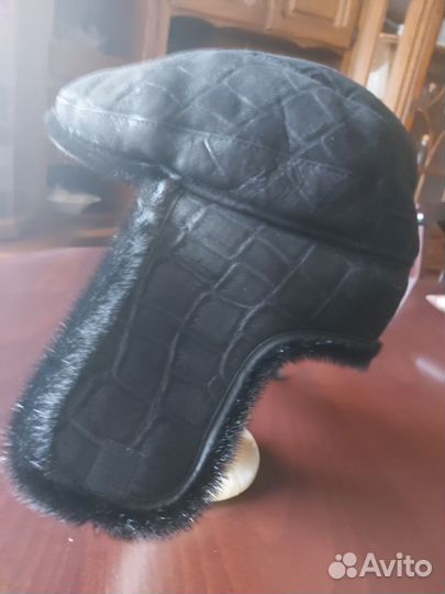 Меховая мужская кепка