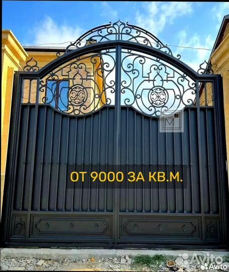 Ворота в Махачкале из цеха напрямую на заказ