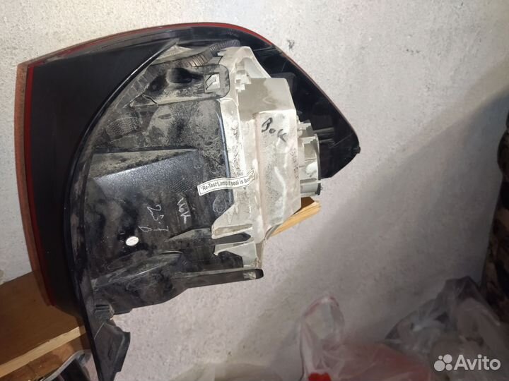 Фонарь задний левый volkswagen polo 2019