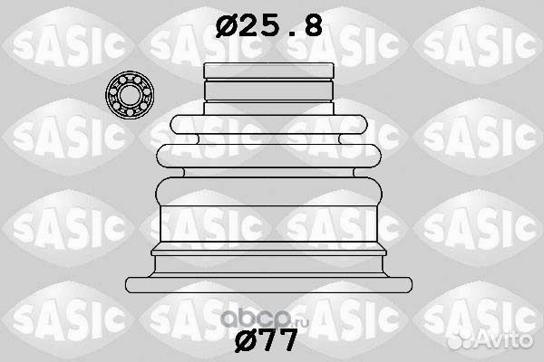 Пыльник шрус Renault Logan внутр. лев. /с подшипни