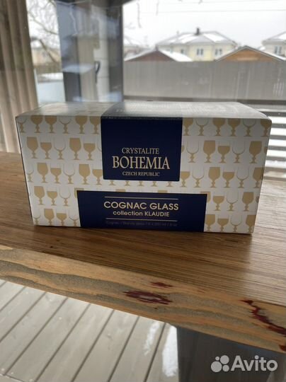 Бокалы для коньяка Crystalite Bohemia Klaudie