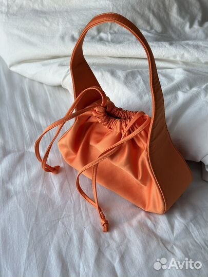 Сумка женская Calzetti ballon mini оранжевая