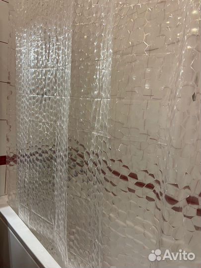 Штора для ванной 3d новая