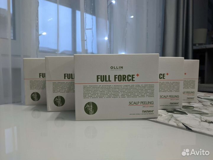 Пилинг для кожи головы ollin full force