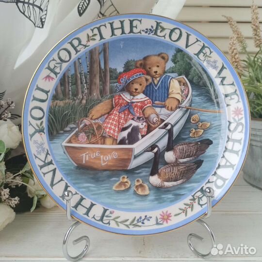 Teddy Bear декоративные тарелки Royal Doulton