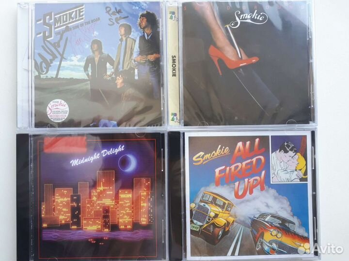 CD диски Smokie, Chris Norman, Suzi Quatro