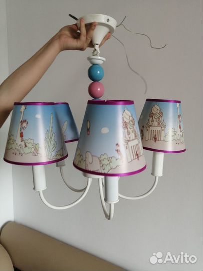 Люстра в детскую