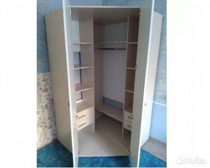 Шкаф угловой двухстворчатый Симба новый