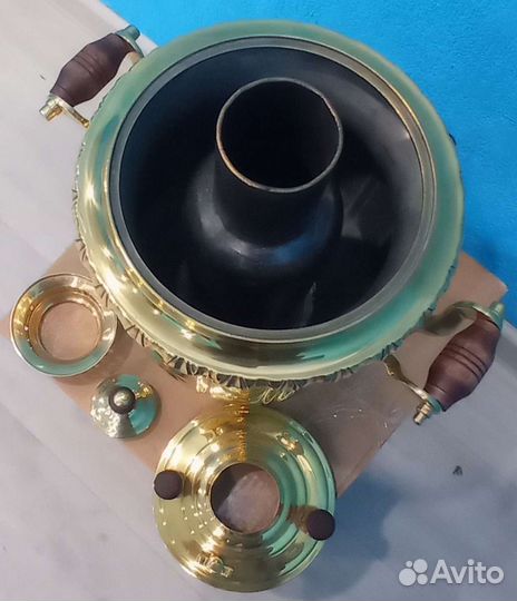 Самовар угольный 6 л, форма Фонарь, 20-е, нэп. Тул