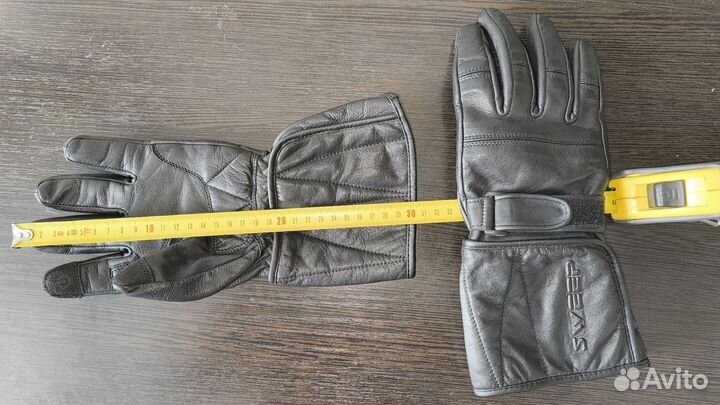 Мотоперчатки Sweep Magister кожаные мужские