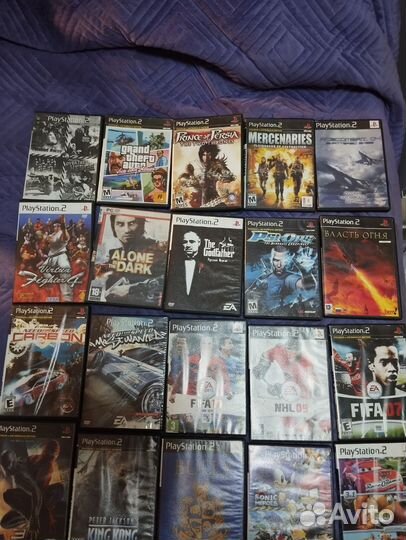 Игры на sony playstation 2 диски
