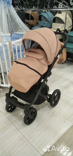 Коляска 2 в 1 Bexa line Pastel l 20 (лососевый)