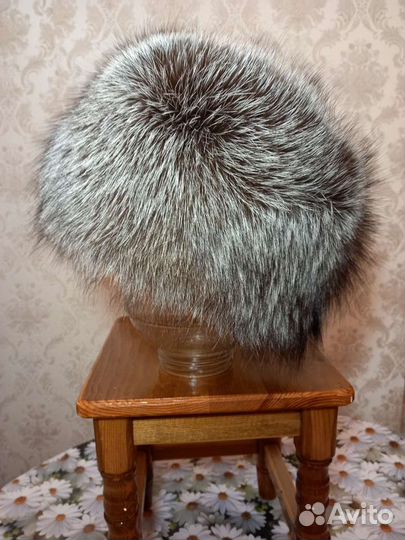 Шапка женская чернобурка