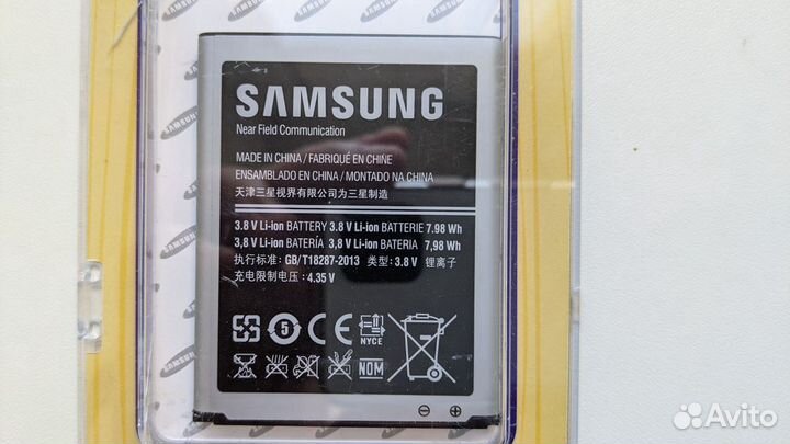 Новый оригинальный аккумулятор Samsung EB-L1G6LLU