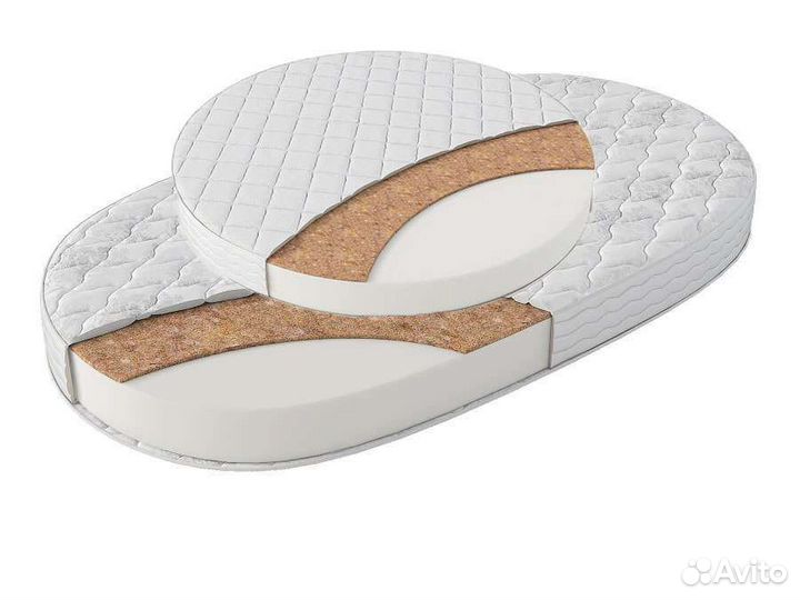 Матрасы детские (круглый и овальный )