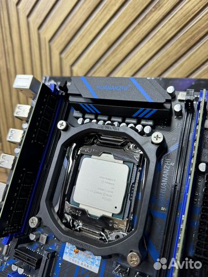 Комплект: X99-QD4 + E5-2666v3 (10-20 ядер) + 16gb