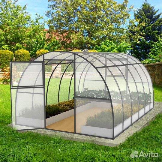 Теплицы в наличии (каркас + поликарбонат)