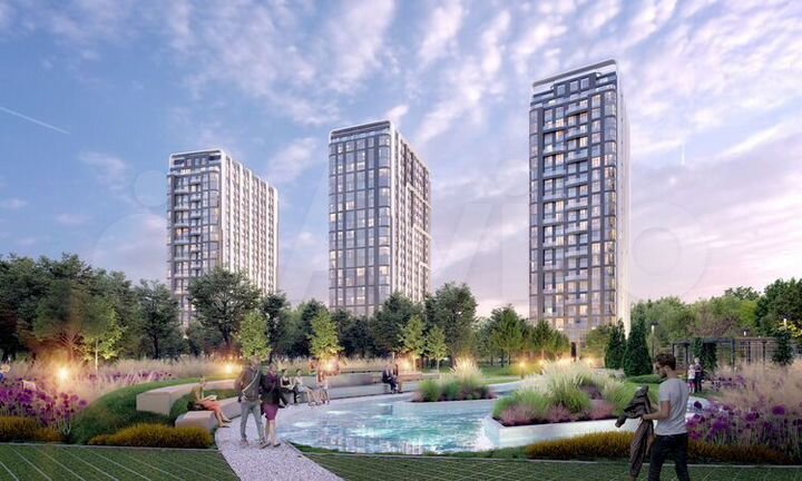 3-к. квартира, 97 м², 3/22 эт.