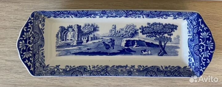 Поднос Spode Blue Italian фарфор 23 см