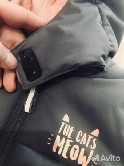 Зимняя куртка для девочки р. 80-86