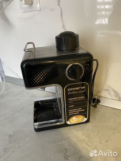 Кофемашина рожкова polaris golden rush