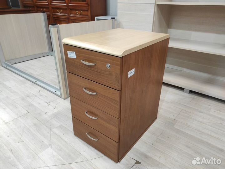 Тумба приставная, 4 ящика б/у 10015