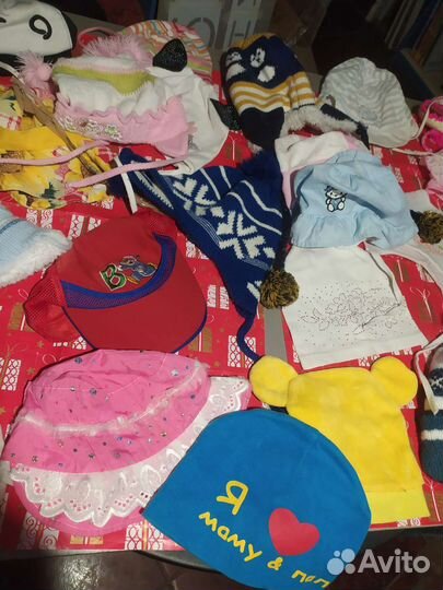 Детские шапочки бу