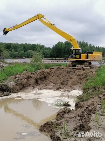 Удлиненное рабочее оборудование 16м Komatsu PC200