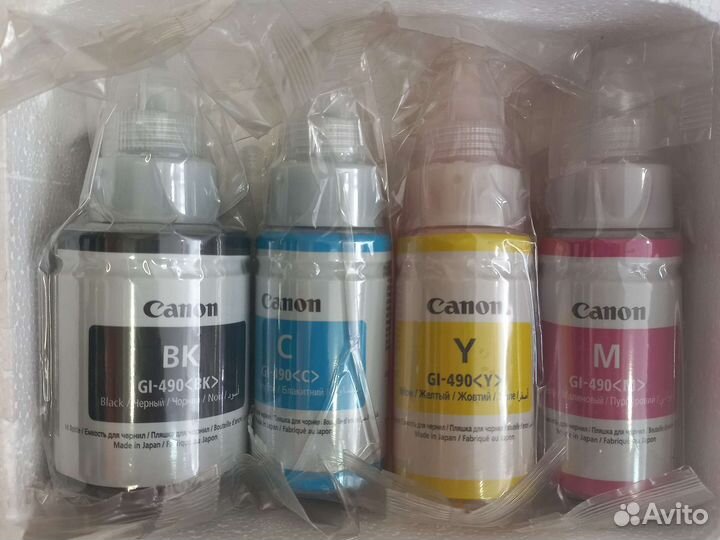 Чернила для принтера canon gi490