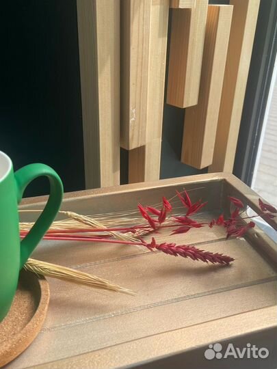 Поднос деревянный