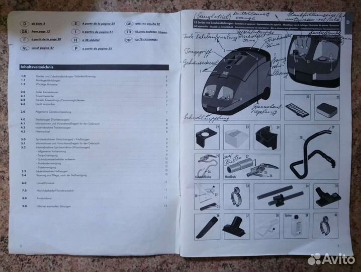 Пылесос Thomas Twin electronic (моющий)