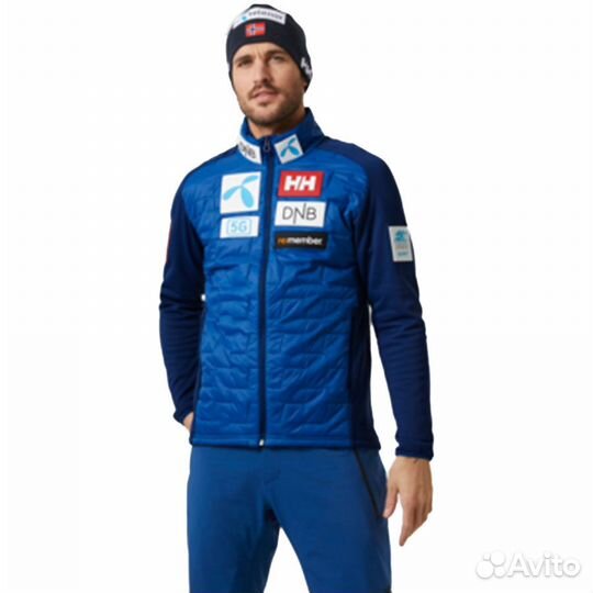Пуховик куртка helly hansen команды Норвегии
