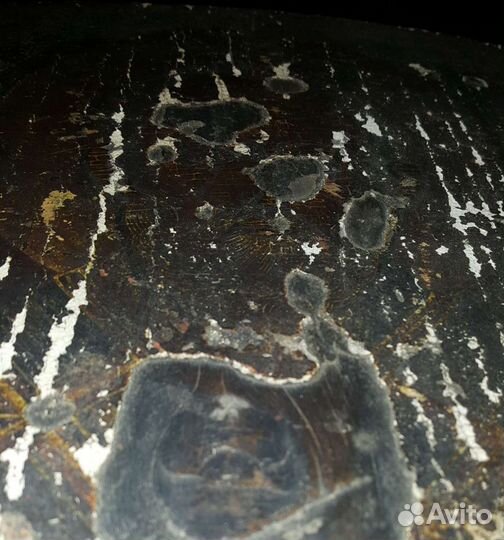 Икона старинная старообрядная Николай Чудотворец