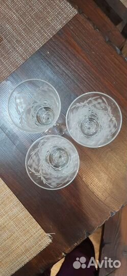 Фужеры хрустальные СССР