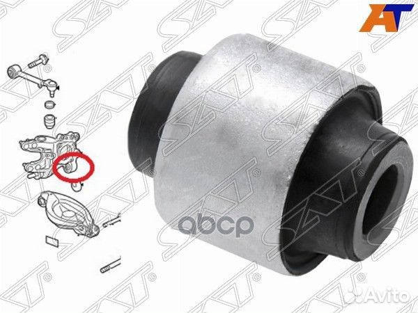 Сайлентблок задней цапфы honda odyssey III 200