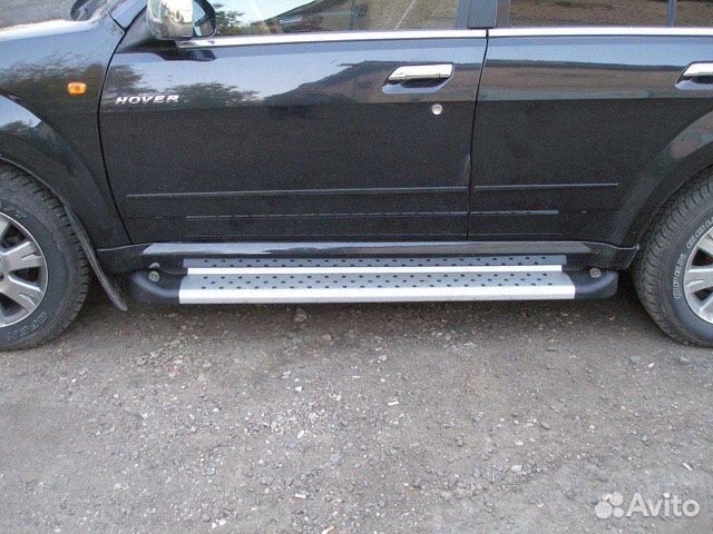 Пороги/подножки/ступеньки/защита порогов на Ховер