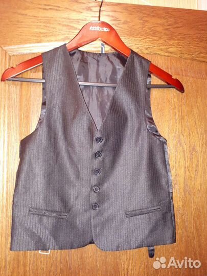 Жилет классический Orby на рост 146-152см, черный